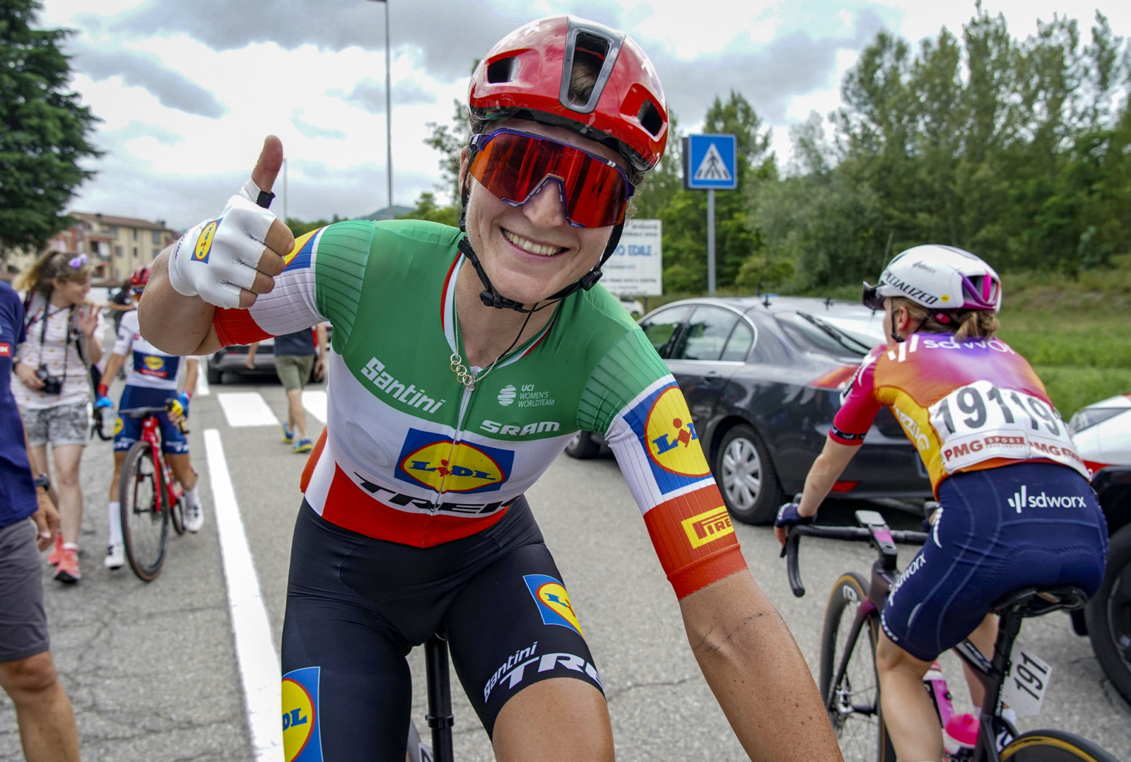 Elisa breaks the ice: here is the first Lidl-Trek victory
