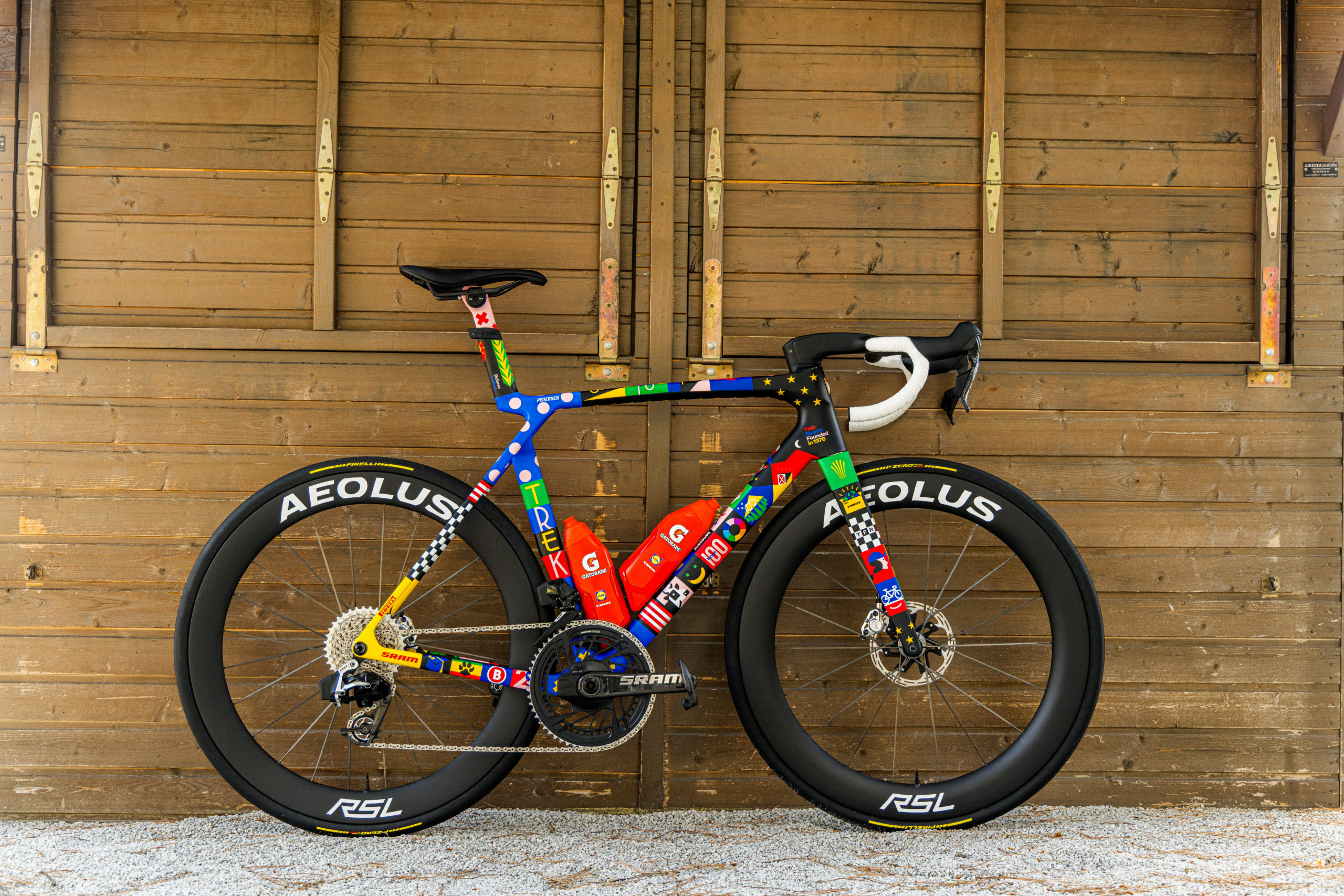 A close-up look at Mads Pedersen's First 50 ICON | Trek Race Shop